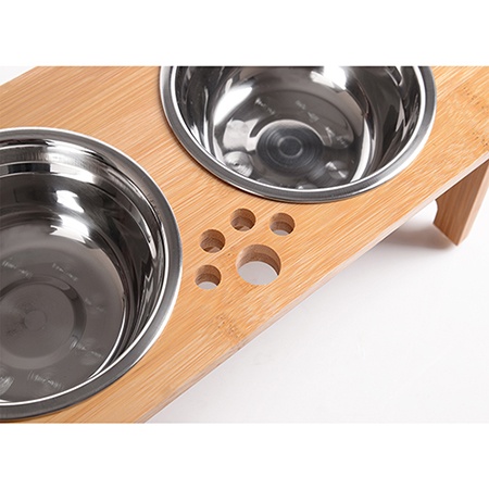FOREYY Raised Pet bowls for Cats and Dogs